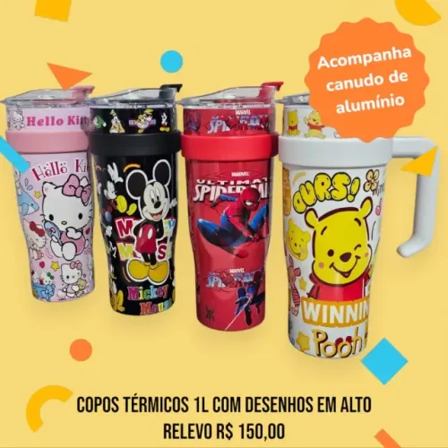 Canecas e Copos Térmicos