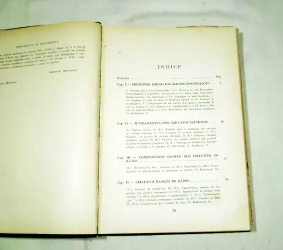 Lote com dois livros antigos de eletrônica.- Cód. 609 -
