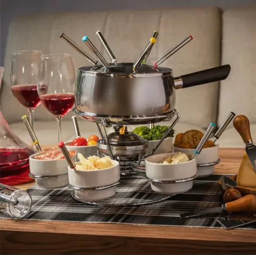 Aparelho de Fondue Home Style Carrousel 22 Peças