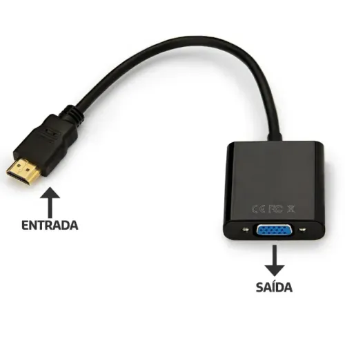 Cabo Conversor Hdmi Vga