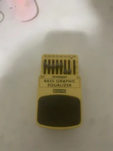 Pedal Equalizador BEQ700 TROCO POR TANK G