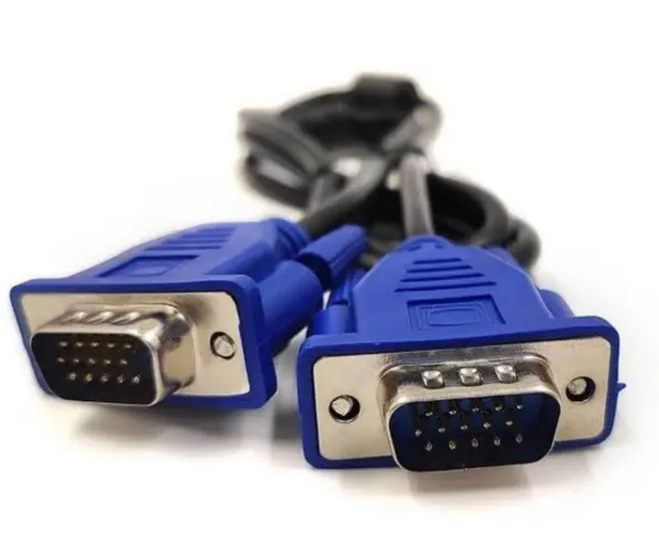 Lote 20 Cabos VGA para Monitor - Alta Qualidade