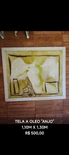 Tela a Óleo Anjo - 1,10m x 1,30m