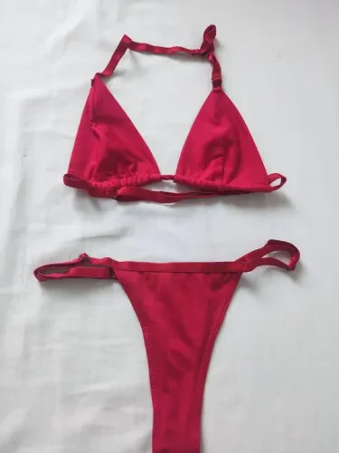 Conjunto de Biquíni Vermelho