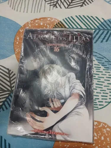 Attack on titan mangá vol. 16, novo lacrado.