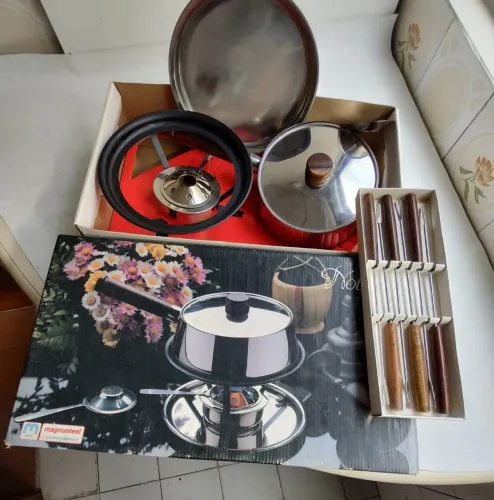 Aparelho de Fondue magnussteel completo