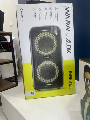 Caixa de som alok infinite 200