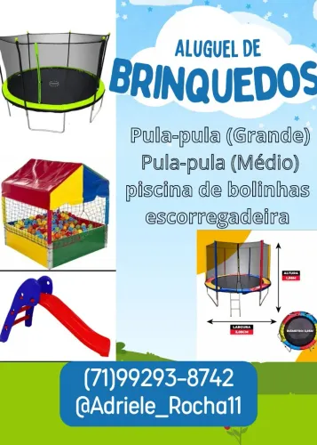 Aluguel de Brinquedos para Festas Infantis