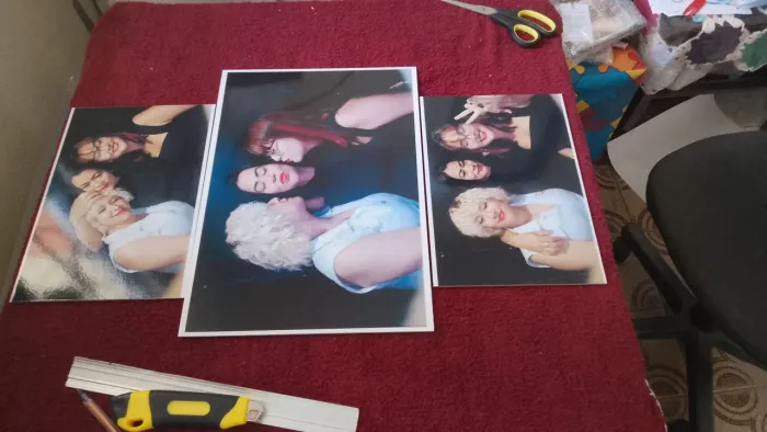 Quadros com fotos de mulheres