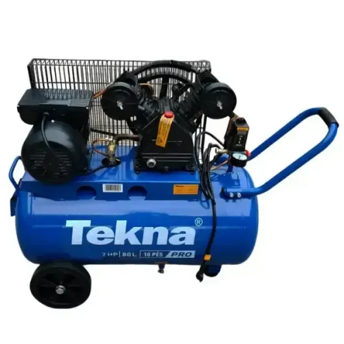 COMPRESSOR DE AR 10/80L 2HP CP10080P-2 220V/60HZ-Tekna