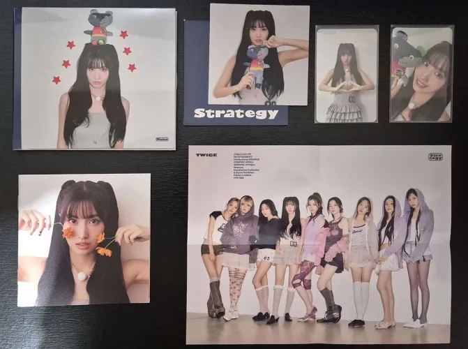 TWICE Digipack Mini Album "Strategy" - Momo Ver. Completo Novo