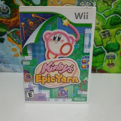 kirby's epic yarn nintendo wii original