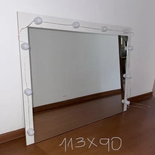 Espelho camarim penteadeira 