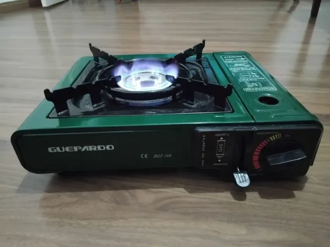Fogão de Camping com o gás 