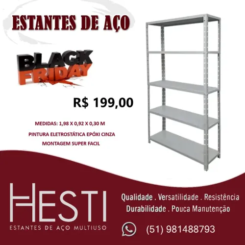 Estante de Aço Multiuso 