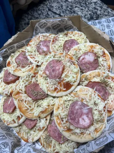 Mini pizza pra eventos 