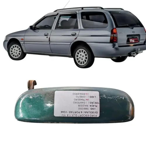 Maçaneta Externa Dianteira Direita Fors Escort Zetec Verde Dianteira