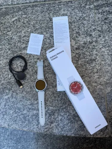 Relógio Galaxy Watch6 Classic Bluetooth, Wi-Fi e GPS