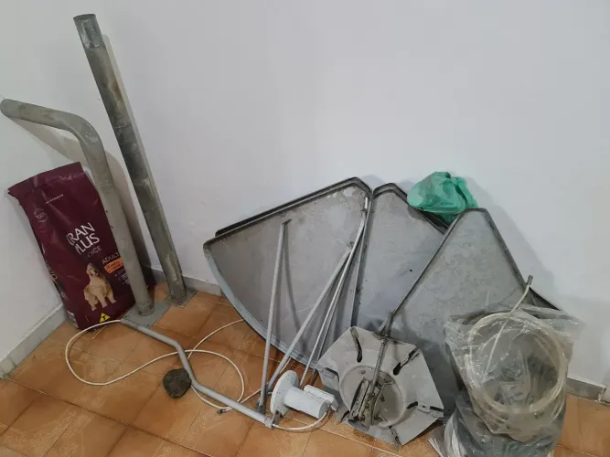 Antena parabólica sky 120cm + extra