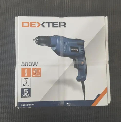Furadeira Dexter 500w 125V - nova