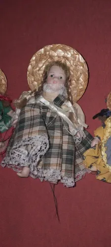 3 Bonecas de Porcelana Vintage - Lindas e Delicadas!