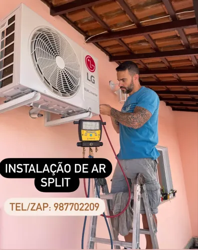 Instalação de Ar Split