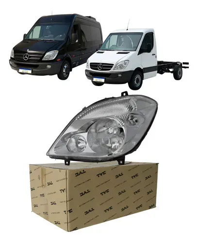 Farol Mercedes Sprinter 2013 A 2016 Esquerdo Lado Motorista Esquerdo/motorista
