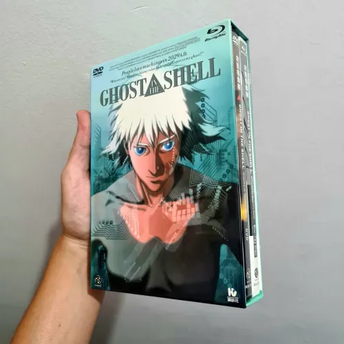 Blu-ray + dvd japones ghost in the shell - anime