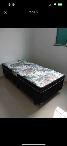Cama box colchão d20 solteiro 