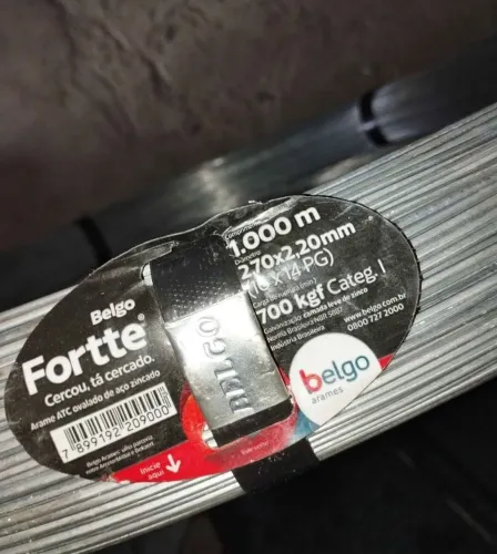 Arames para cercas Galvanizadas