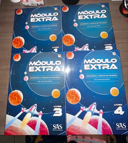 Módulo Extra SAS - Matemática e Ciências da Natureza (Livros 1 a 4) 