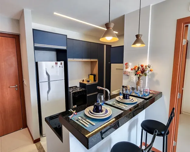 1/4 e sala novo na Graça 100% mobiliado pronto para Airbnb 