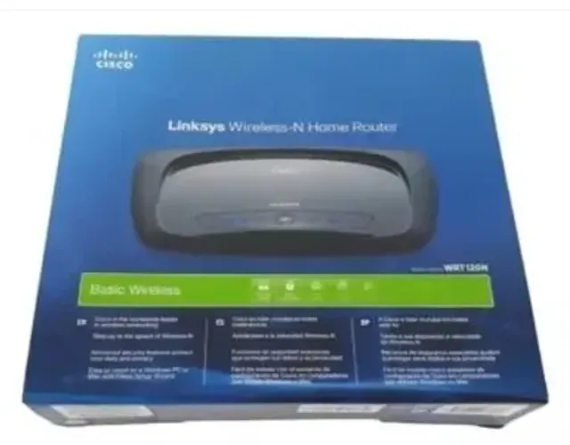 Roteador Wrt120n Linksys Cisco Wireless-n Home Router