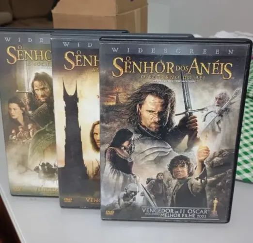Trilogia O Senhor dos Anéis - DVDs Originais