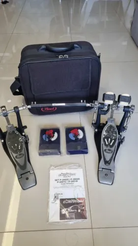 Pedal duplo Pearl Eliminator P2002C