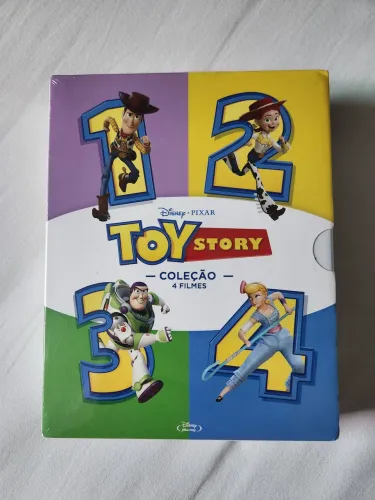 Blu-Ray Coleção Toy Story 4 Filmes