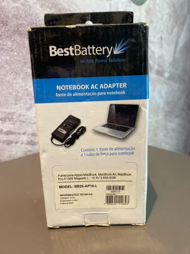 Carregador para Apple MacBook, MacBook Air e MacBook Pro