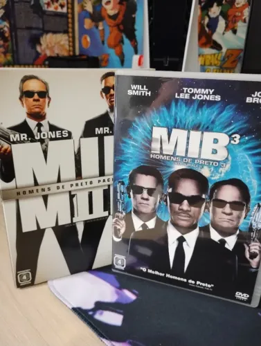 Coleção MIB Homens de preto 1, 2 e 3 (DVD)