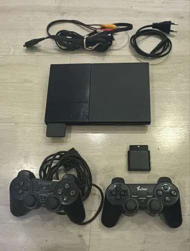 Playstation 2 com leitor 100%