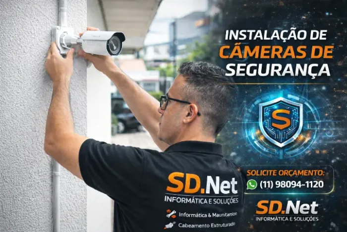 Redes, Cabeamento Estruturado e Câmeras