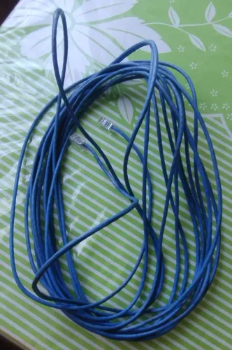 CABO DE REDE CAT5E CRIMPADO TM 12,50CM