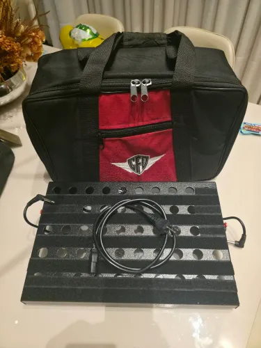 Pedalboard Creationfd Style 40x25 com Bag, Elétrica e Jacks