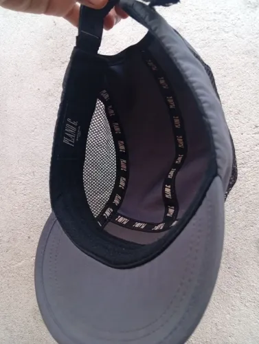 Boné Plano C 5 Panel Sport Hat PC Cinza Chumbo