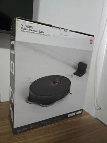 Robô Aspirador Xiaomi Robot Vacuum S20+ - Preto ( LER DESCRIÇÃO)