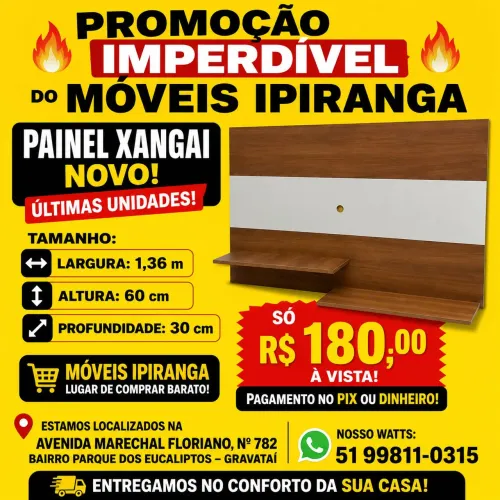 Painel de tv novo