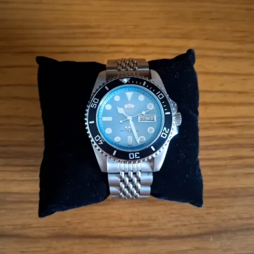 Relógio Orient Submariner - 42mm (Pulseira Jubilee + Oyester)