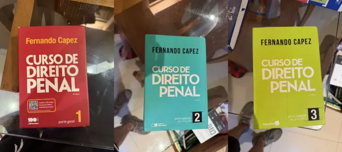 Lote Curso de Direito Penal Fernando Capez - Vols. 1, 2 e 3 - Saraiva