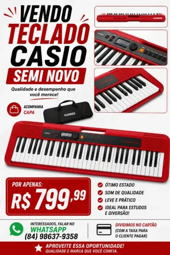 Teclado casio