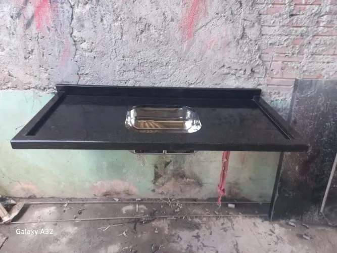 Pronta Entrega Pia 1,20x0,55 Preto São Gabriel