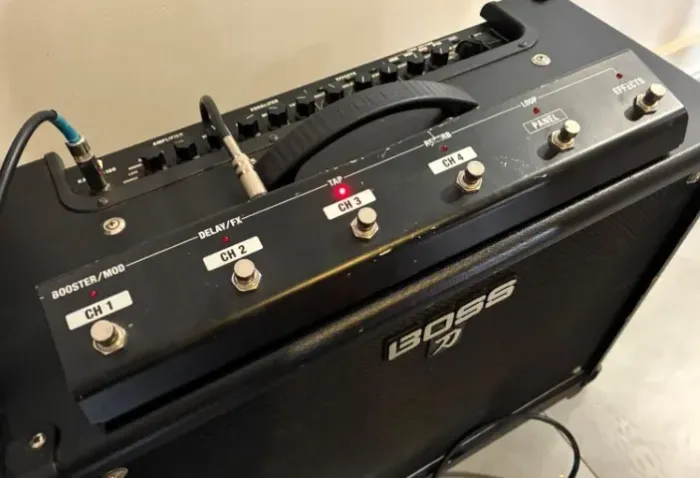 Pedaleira Guitarra Boss Katana GA FC pedal controlador Roland